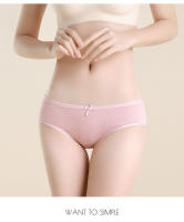 Bragas de algodón de 7 piezas para mujer, ropa interior transpirable con lazo bonito, bragas sólidas, calzoncillos suaves y sexys, lencería femenina cómoda - details 10