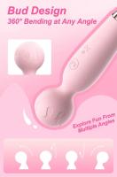 10 modos de vibración fuertes de vibradores de juguete femeninos, estimuladores del clítoris de pareja, juegos, máscaras para pezones, máquinas sexuales para adultos - details 0
