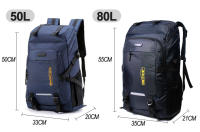 Mochila de Senderismo para Hombres y Mujeres con Gran Capacidad 50L/80L para Viajes Deportes al Aire Libre Trekking Montañismo Escalada Camping Bolsas de Hombro - details 0