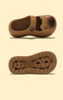 Kapibara agujero zapatos de las mujeres nuevo verano desgaste Mary Jane sandalias de playa bolsa cabeza media zapatillas - details 11