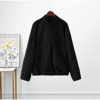 TRAFZA-abrigo liso elegante para mujer, chaqueta Bomber de manga larga con bolsillos y botones, ropa de calle informal holgada, 2023 - details 21