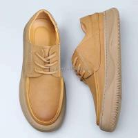 Nuevos zapatos Oxford informales de piel de vaca de alta gama para hombre, diseño italiano de moda, calzado deportivo para barco, duraderos y de alta gama, novedad de 2025 - details 5