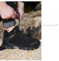Botas de senderismo al aire libre para hombre, botas de Trekking duraderas antideslizantes para escalada de montaña, botas tácticas militares de alta calidad - details 16
