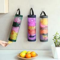 Ordenador de Almacenamiento de Bolsas de Basura de Alta Capacidad Montado en la Pared, Bolsa de Cocina Extraíble, Cubierta de Zapatos, Organizador de Empaquetado para el Hogar - details 4