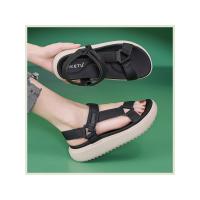 Nuevo 2025 sandalias jóvenes, deportes casuales, plataforma cómoda, Velcro, zapatos de mujer de gran tamaño - details 9