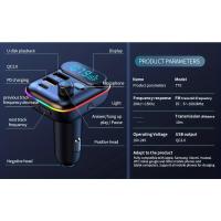 Adaptador Para Coche, Transmisor De Radio FM Inalámbrico 5,0, Reproductor De Música MP3 - details 1