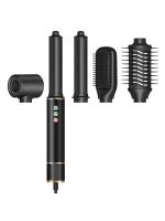 Peine de aire caliente 5 en 1, mini secador de pelo de alta velocidad, los iones negativos no dañan el cabello, rizador - details 3