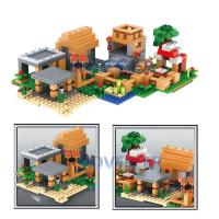 Bloques de construcción para niños, juguetes de ladrillos para armar Casa de Las Villas, Pigs Alex Zombie, ideal para regalo - details 3