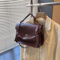 Bolso cruzado de moda para mujer Correa ajustable, cierre con tijera, linado de nylon, gran capacidad, versátil para viajes y compras Sin patrón, color sólido - details 6