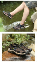 Sandalias de marca de verano para hombre, zapatillas de cuero genuino para hombre, sandalias de gladiador para playa para hombre, zapatos suaves y cómodos para caminar al aire libre - details 22