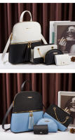 Mochila de Moda para Mujer Mochila de Cuero con Correa para Hombro Bolso Cruzado Set de Bolso de Tarjetero de Cuero Regalo para Mujer - details 20