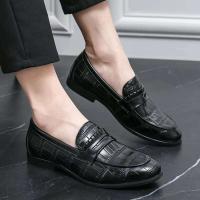 Zapatos Para Hombre de cuero repujado, informales, lujosos, británicos, formales, Oxford - details 9