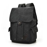 Nueva mochila de lona de alta calidad para hombre, bolso escolar de hombro grande, mochila para niños, bolsas de viaje a la moda para acampar, bolsos simples de moda - details 12