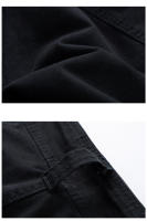 Shorts de Cargo de Algodón 100% Pantalones Cortos de Verano para Hombres Color Sólido - details 7