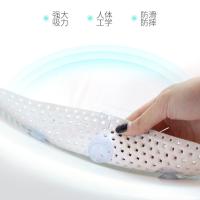 Alfombrilla antideslizante para bañera con ventosas, reposacabezas para bañera de secado rápido, alfombrilla de baño de espuma de PVC, soporte para el cuello, cojín para colchón de baño de malla de aire 3D - details 1