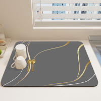 Alfombra de Cocina Super Absorbente Alfombra de Secado Rápido Antideslizante para Vajilla y Café - details 3
