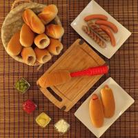 Herramienta para cortar pan a prueba de fugas, para asar a la parrilla, perritos calientes, perforador de moños, salchichas - details 5