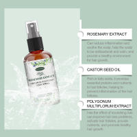Spray nutritivo para el crecimiento denso y oscuro del cabello, masaje nutritivo para el cuero cabelludo con romero - details 4