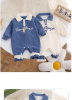 Ropa de bebé, niños, niñas, bebés, monos bonitos, traje de salida para recién nacido, cumpleaños, ropa súper bonita de primavera y otoño, peleles - details 6