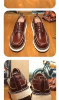 Zapatos de cuero vacuno puro de alta gama, zapatos casuales de herramientas de piel vacuna de primera capa - details 4