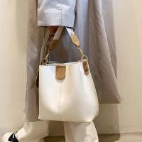 Bolso de hombro pequeño de cuero Pu para mujer, bandolera de cubo, informal, de alta calidad, a la moda - details 28