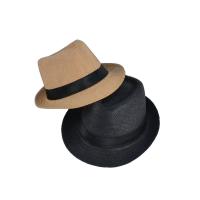 Sombrero de pescador de lino y algodón ajustable para verano, sombrero de paja con protección UV para senderismo, sombrero de cubo, gorra panamá, sombrero para el sol para niños - details 0