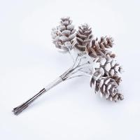 Ramas Artificiales de Pino 10pcs Flores Decorativas para Hogar y Boda Ideal para Navidad - details 0