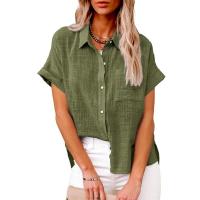Camisetas de verano Mujer, ropa de lino y algodón, camisas de mujer, camisetas informales, blusas, streetwear, camisetas holgadas - details 0