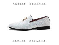 Zapatos Casuales Para Hombre Mocasines Moda Fiesta Vestido de Cuero Casual Zapatos de Lujo para Hombre - details 7