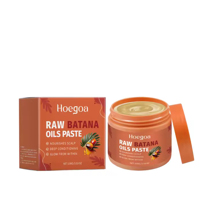 El aceite de ricino nutre e hidrata el cabello, dejándolo suave y brillante, mejorando la sequedad y el encrespamiento. Mascarilla para el cuidado del cabello - 1