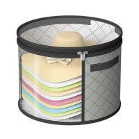 Cubo de almacenamiento plegable para sombreros, bolsa de almacenamiento para sombreros con ala transparente de gran capacidad, bolsa de almacenamiento transparente a prueba de humedad para ropa, sombrero, bolsa de almacenamiento de juguetes - details 11