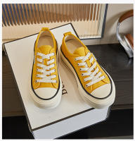 Aumento de altura interior 0,5 cm plantilla de piel de cerdo zapatos de lona nuevos zapatos de junta casual versátiles zapatos pequeños blancos - details 21