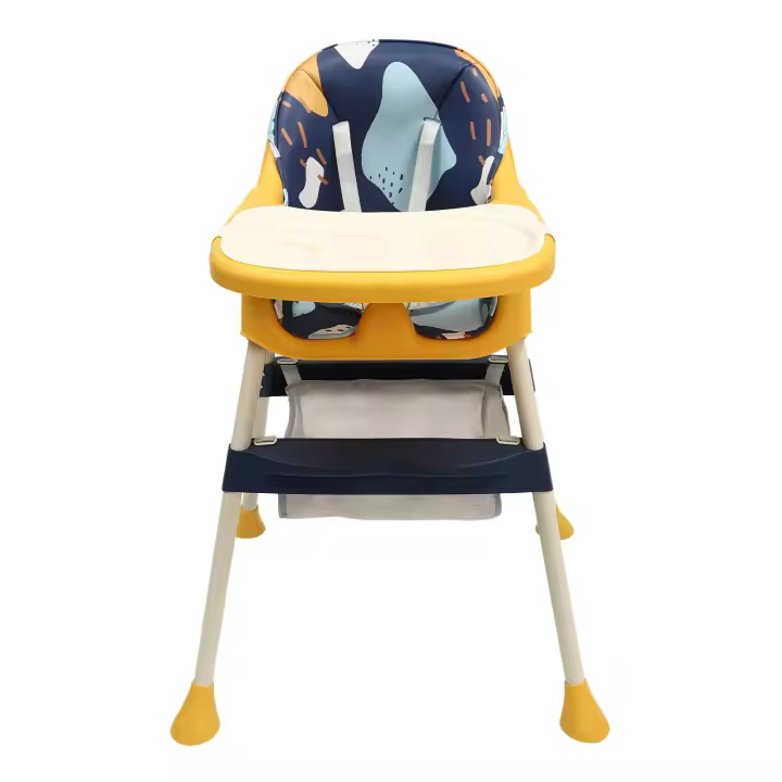 Silla alta con reposapiés para bebé, mesa de alimentación para comer, asiento elevador, 6 meses Plus - 1