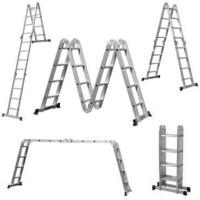 Escalera Articulada Plegable Multifunción Aluminio 4x4 Escalones 4,70m - details 6