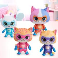 SuperKitties-Animal de peluche pequeño Universal para niños, juguete de gatito con purpurina, 18cm, 2 años y más - details 5