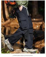 Pantalones de Overalls para Hombres Secado Rápido, Impermeable, Transpirable para Senderismo, Pesca, Acampar Largo Completo, Ajuste Atlético - details 10