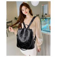 Bolso De Hombro De Gran Capacidad Mochila con letras De moda Bolso De viaje informal - details 4