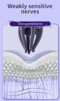 Potente entrenador de glande vibratorio para hombres, masturbador, punto G, punta de dedo suave, masaje de resistencia prolongada, vibrador, juguetes eróticos - details 6