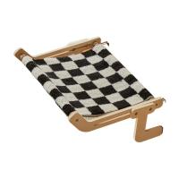 Cama colgante Universal para ventana, hamaca de montaje de madera de 40 libras, tela de calidad fácil y lavable, suministros para mascotas, I8n3 - details 5