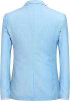 Traje de negocios ajustado para hombre, chaqueta y pantalones, 2 piezas - details 12