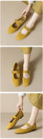 Zapatos Mary Jane Retro de Fondo Plano Weiwei Girl 313-26 Suela Suave, Boca Baja para Mujeres - details 4