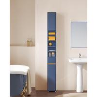 Mueble de Baño de Alto Estante Estanterías con 2 Puertas y Cajón Blanco Tamaño 20x20x180cm - details 92
