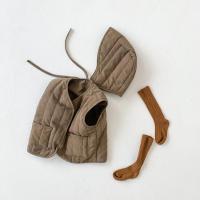 Conjunto de Chapea y Chaleco para Bebés Coreanos Ropa de Infantes para Otoño Primavera - details 9