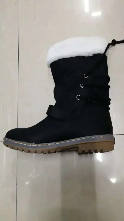 Botas de nieve planas para mujer, cálidas Atos Martin, otoño e invierno - 1