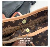 Bolso Cruzado Vintage de Alta Gama Bolso Comutador para Mujeres de Gran Capacidad - details 5