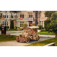 Robotime rokr kit de madera rompecabezas 3D modelo Kits de construcción coche Vintage para adultos regalos de cumpleaños de Navidad - details 0