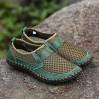 Zapatos casuales de hombre para el verano 2025, malla, exterior, goma, con suela de goma, malla. - details 5