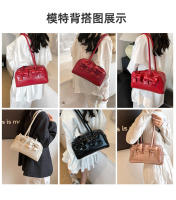 Verano nueva bolsa de mujer arco debajo del brazo bolsa nicho estilo ballet gran capacidad bolso de bolos de hombro - details 33
