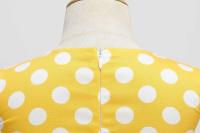 Vestido de Princesa de Verano Retro para Niña Hepburn Lentejuelas, Algodón Ligero, Estilo Vintage de los 50 - details 33