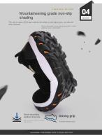 Mocasines antideslizantes para hombre, zapatos deportivos informales para correr, ligeros, para acampar al aire libre, para senderismo, talla grande 38-50, novedad de 2023 - details 3